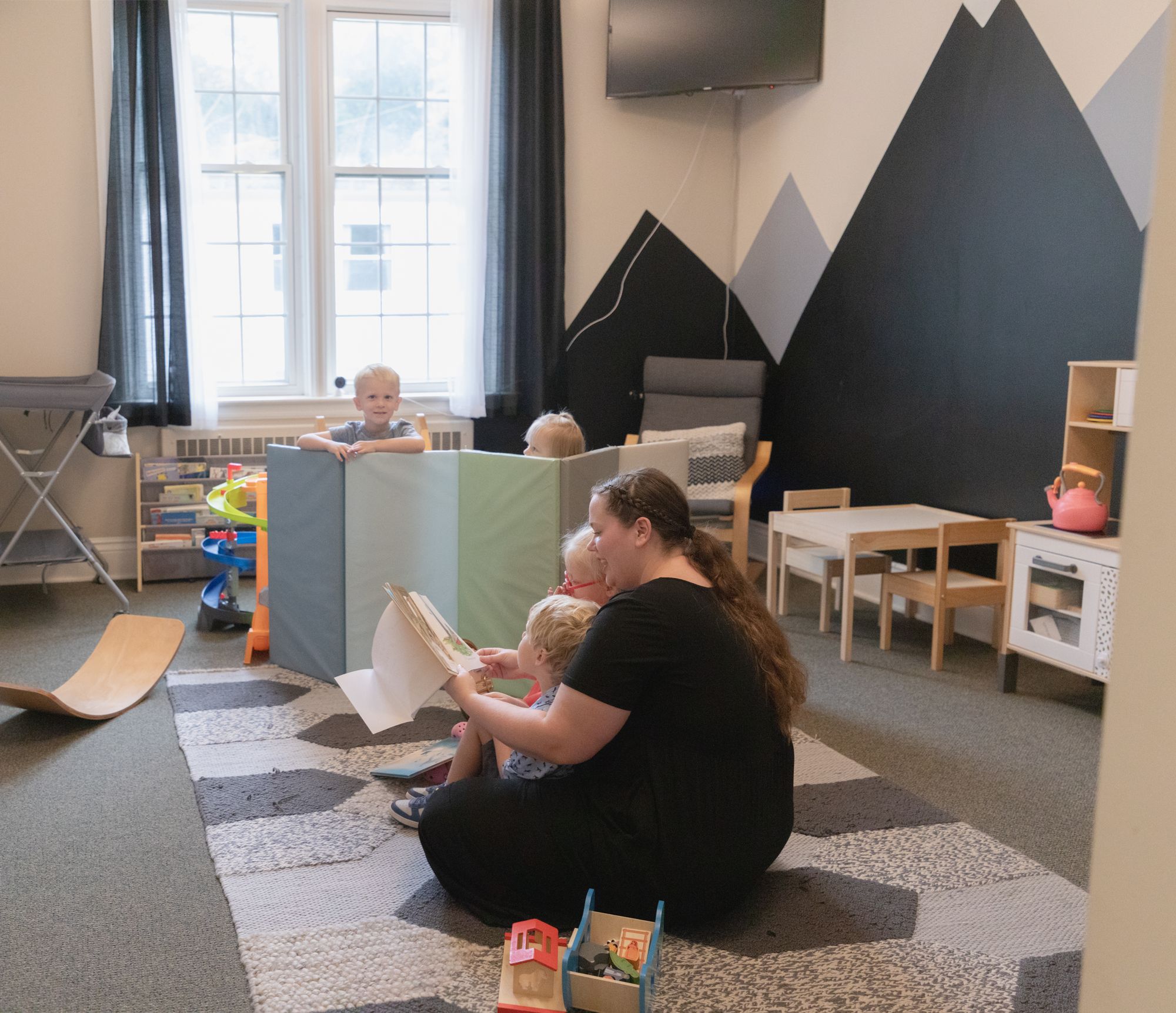 Kids in the ULC nursery