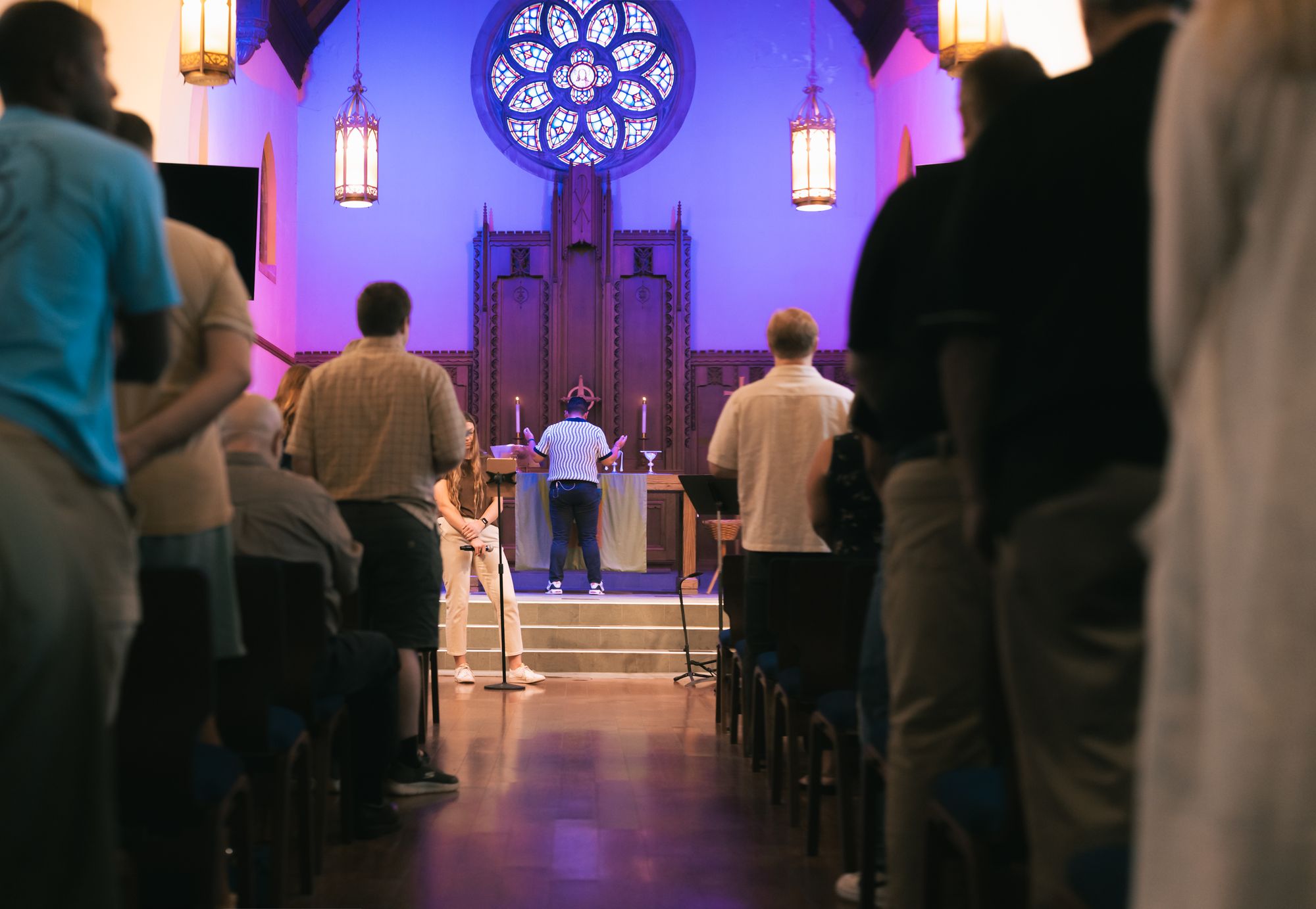 Worship in the ULC chapel
